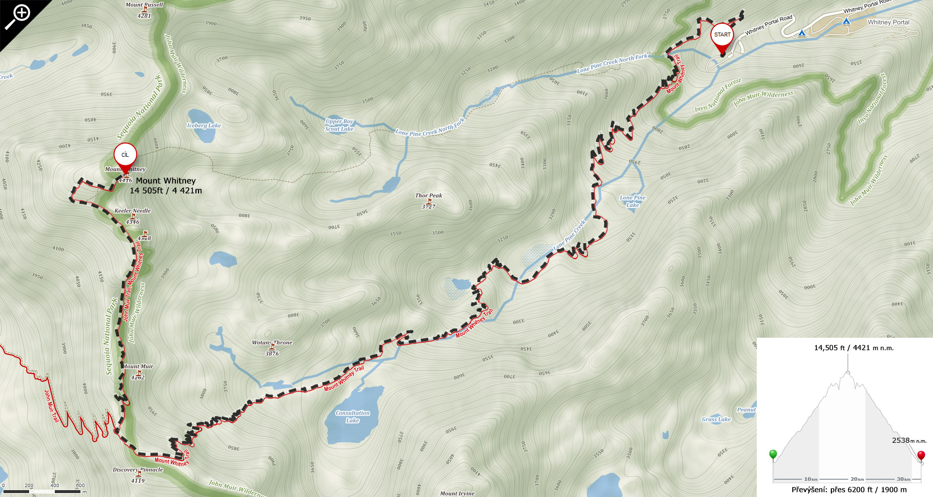 Mapa traily